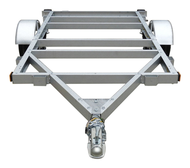 Galvanized Kit Trailer, 4-ft x 8-ft I2585