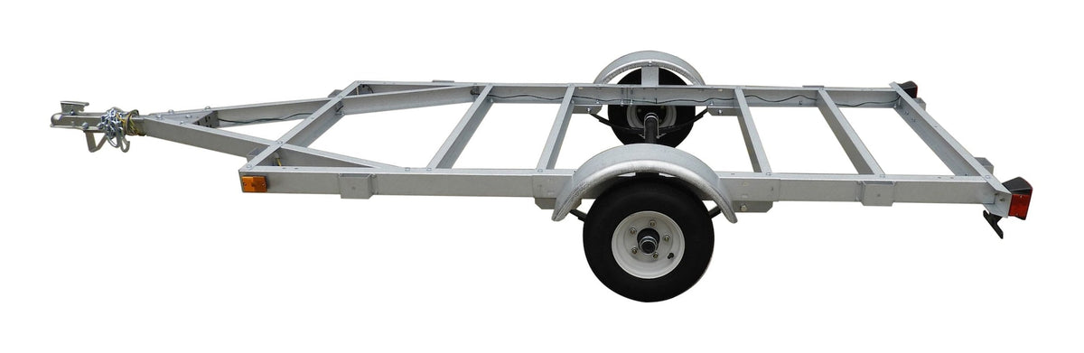 Galvanized Kit Trailer, 4-ft x 8-ft