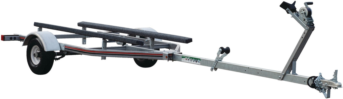 Galvanized Steel Boat Trailer, 14-ft