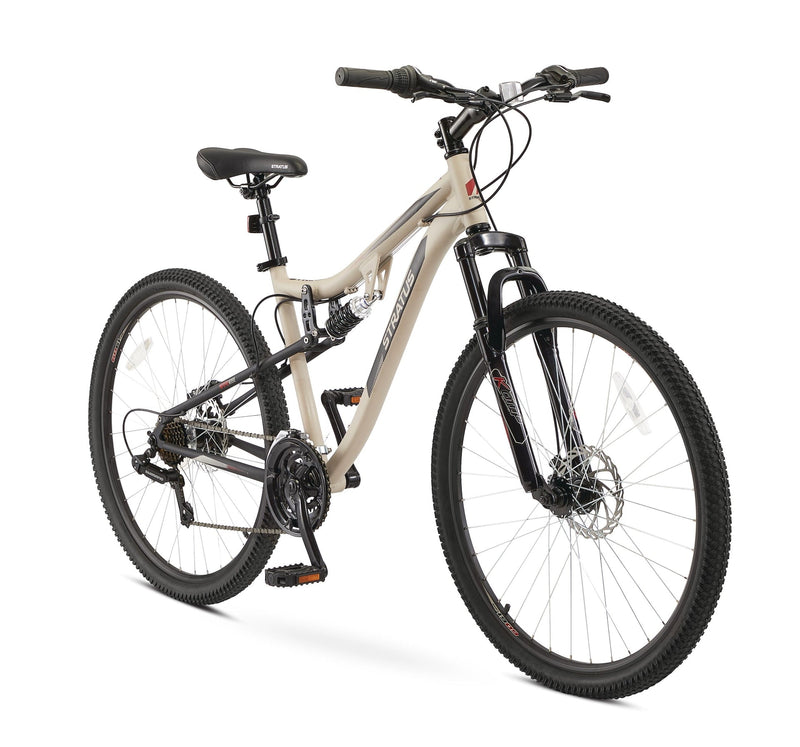 Striker Adult Bike, 21-Speed, 17-in Aluminum Frame, 27.5-in, Beige L7694