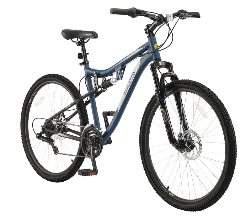 Striker Adult Bike, 21-Speed, 19-in Aluminum Frame, 27.5-in, Blue W3791