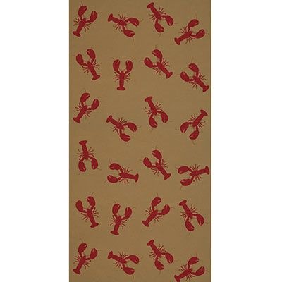 Summer Lobster Kraft Paper Table Roll, 24 x 50-in Q1738