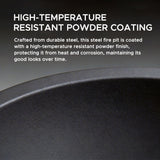 Genesee Round Fire Pit, Black