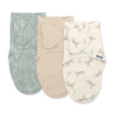 Original Swaddle Adjustable Baby Wrap with Quick Change, Born Free, Size S/M, Ages 0-3m, 3-pk