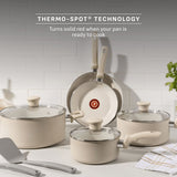 Beige 10-Piece Non-Stick Set, Beige