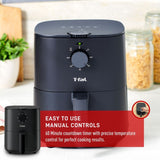 Easy-Fry Compact Air Fryer with Non-Stick Basket, 3.69-qt