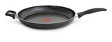 Giant Aluminum Non-Stick Frying Pan, Dishwasher & Oven Safe, Black, 13-in