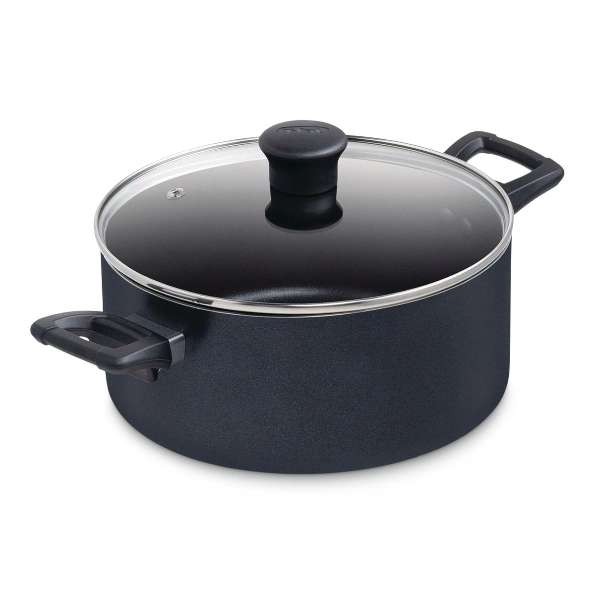 Viva Dutch Oven, Non-Stick, Dishwasher & Oven Safe, Black, 5-qt