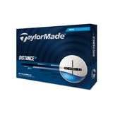 Distance+ Golf Balls, 12-pk, White