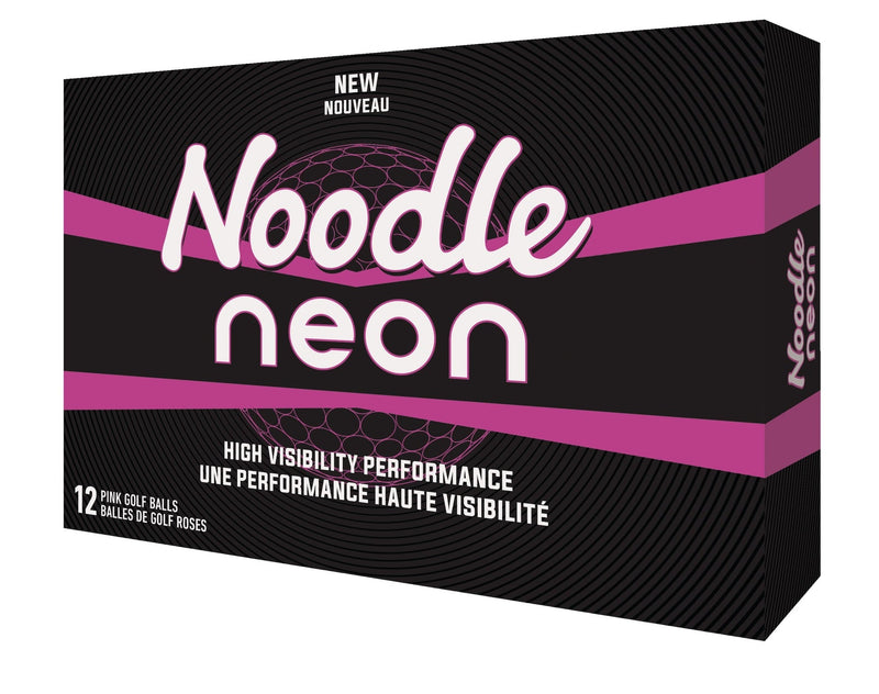 Noodle Neon Golf Balls, Pink, 12-pk O767