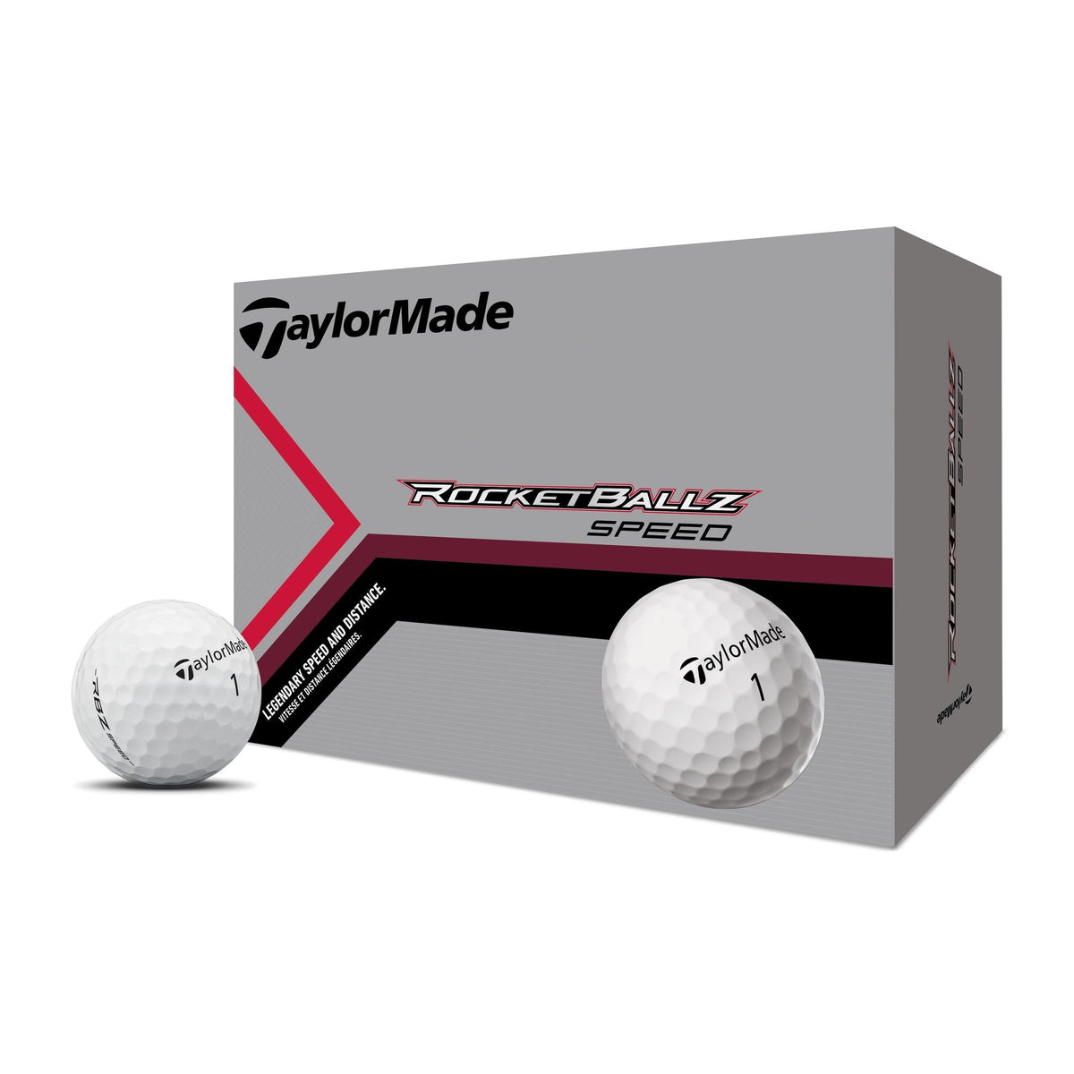 Rocketballz Speed Golf Balls, 24-pk, White