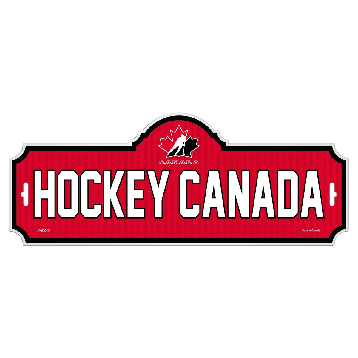 Street Sign, For Hockey Fans/Collectors, 4-in x 15-in