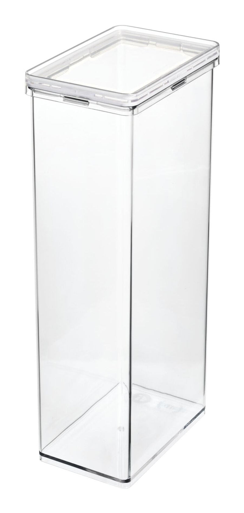 Clear Plastic Pasta Storage Canister Container with Airtight Lid Q2493