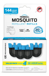E-ZoneGuard Rechargeable Mosquito Repellent Refill 144-Hour Pack