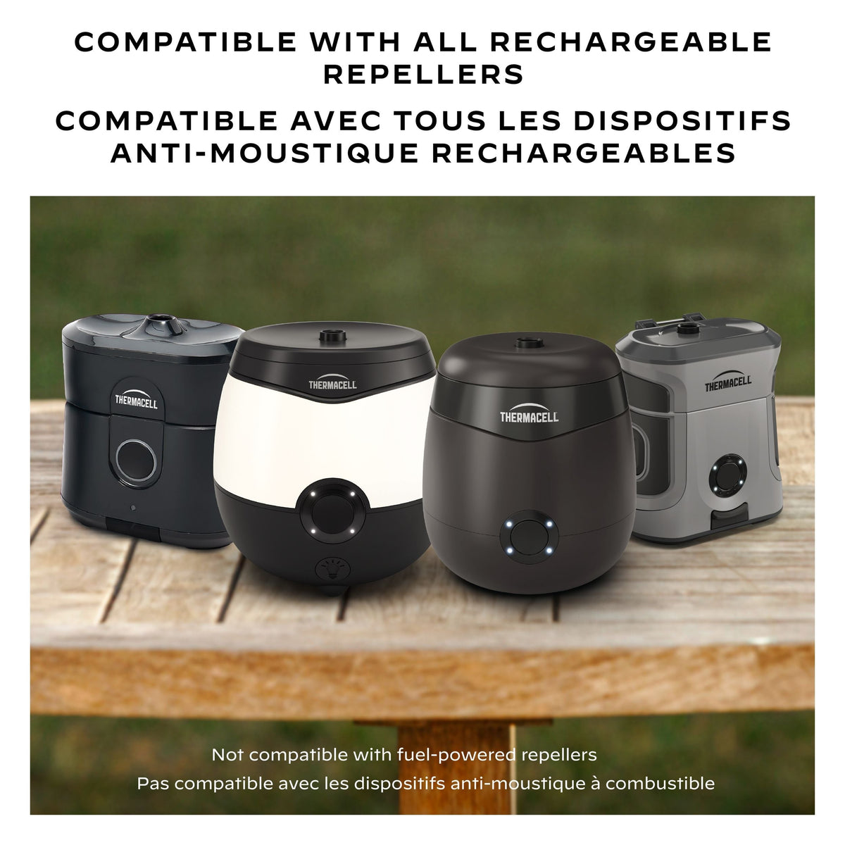 E-ZoneGuard Rechargeable Mosquito Repellent Refill 144-Hour Pack