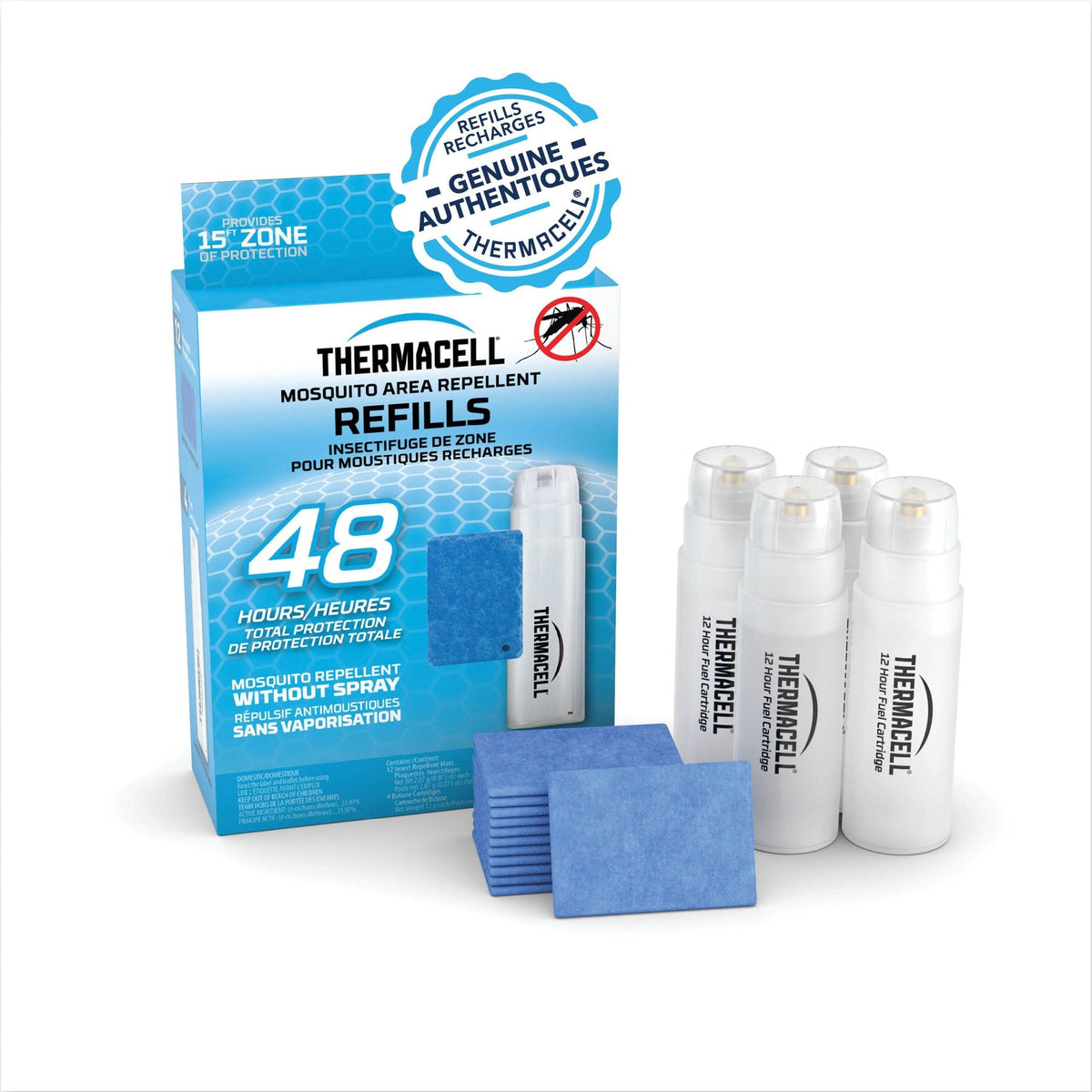 Fuel-ZoneGuard Fuel Powered Mosquito Repellent 48-Hr Refill Pack