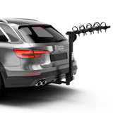 Trailway 4-Bike Hitch Mount Bike Rack, Fits 1-1/4, 2-in Receiver, Black