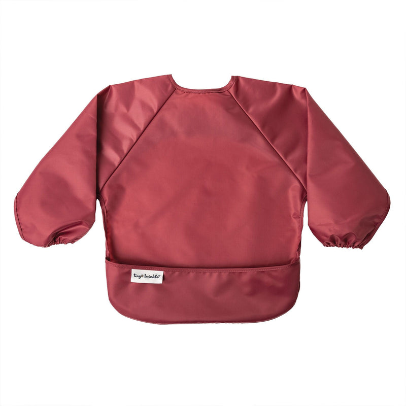 Mess-Proof Apron Bibs, Rose Burgundy, 2-pk K2538