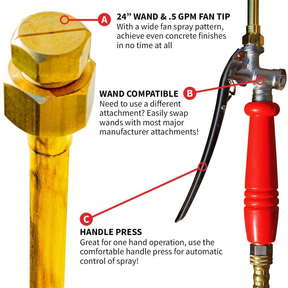 Power TCS6.5 Concrete Backpack Sprayer, 450 PSI