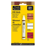 Wood Fill Sticks for Defects, 100% Wax, White
