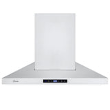 Marbella Pro Wall-Mounted Range Hood, Stainless Steel, 30-in