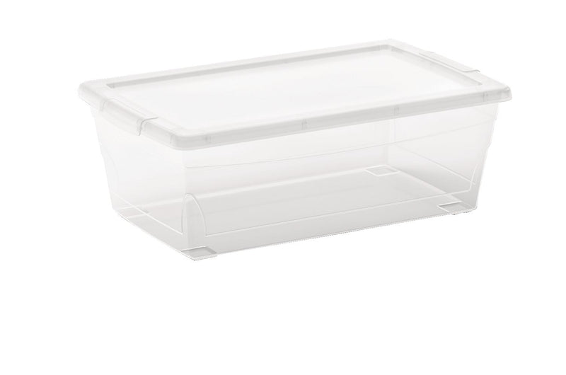 Clarity Transparent Storage Box with Lid, 6-L C3461