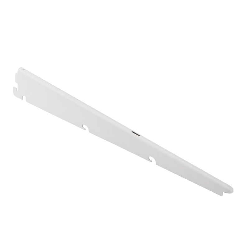 Double Track S-33 Shelf Bracket, White, 15-in S5671