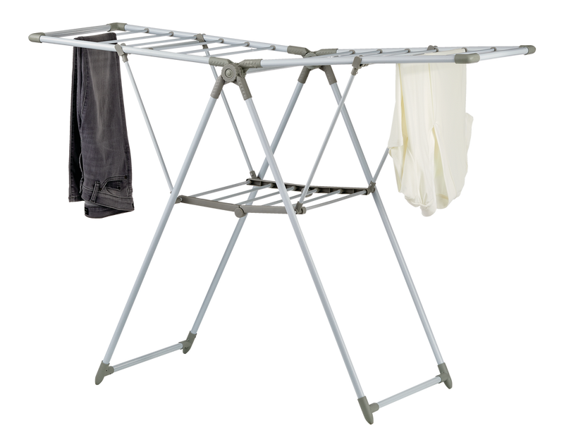 Gullwing Clothes Drying Rack, 53.1-in x 19.75-in x 35.5-in M6515