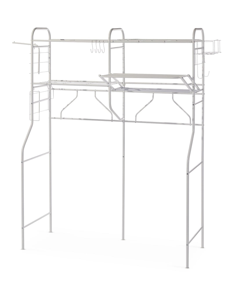 Linear Double-Unit Laundry Organization System, White T1533