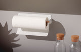 Type A Linear Under Cabinet/Wall Mount Metal Paper Towel Holder with Mounting Hardware, White