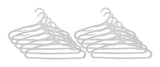 type A Plastic Slim Kids' Hangers, 10-pk