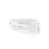 Flex Gel-Lock Rust-Resistant Corner Shower Caddy, with Hooks, White