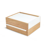 Stowit Jewelry Box, White/Natural