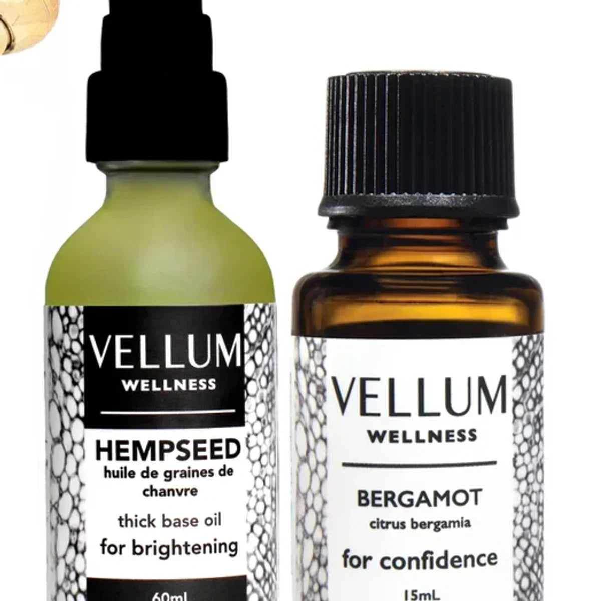 Vellum Wellness Mature Skin Kit with Essential Oils and Facial Roller