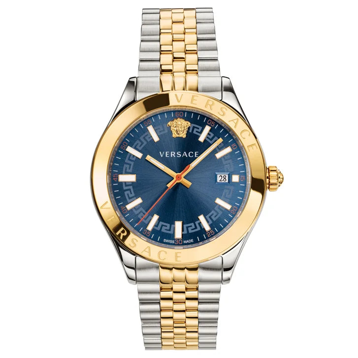 Versace Hellenyium Blue Dial Men's Watch