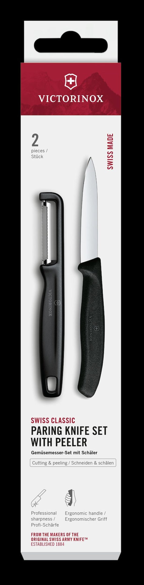 Dishwasher Safe Paring Peeler Set, 2-pc X3009