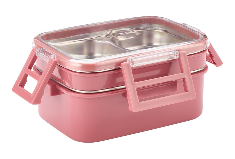 Bento Lunch Container, Pink D4548