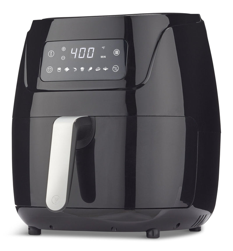 Digital Air Fryer with Non-Stick Basket, 4.6-qt T837