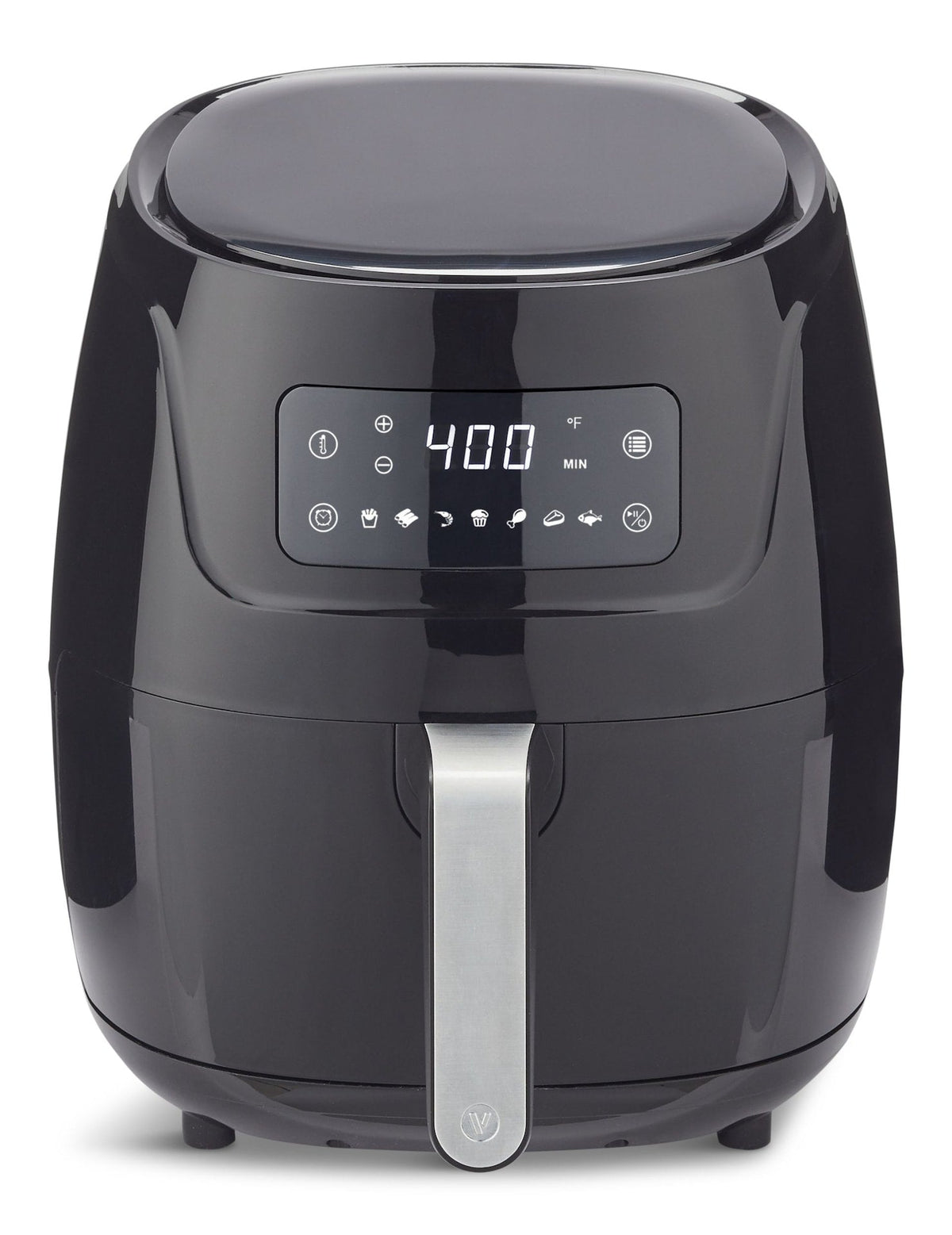 Digital Air Fryer with Non-Stick Basket, 4.6-qt