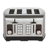 Digital Stainless Steel Toaster, 4-Slice