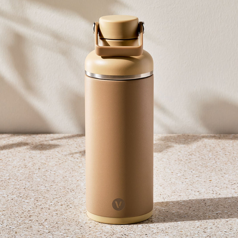 Insulated Hydration Bottle, 32-oz, Assorted Colours, with Leakproof Lid H1038