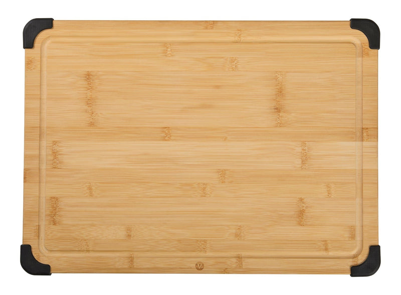 Non-Slip Bamboo Cutting Board, 15x21-in U5399