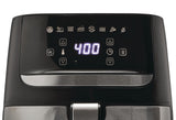 Stainless Steel Non-Stick Air Fryer, 4-qt