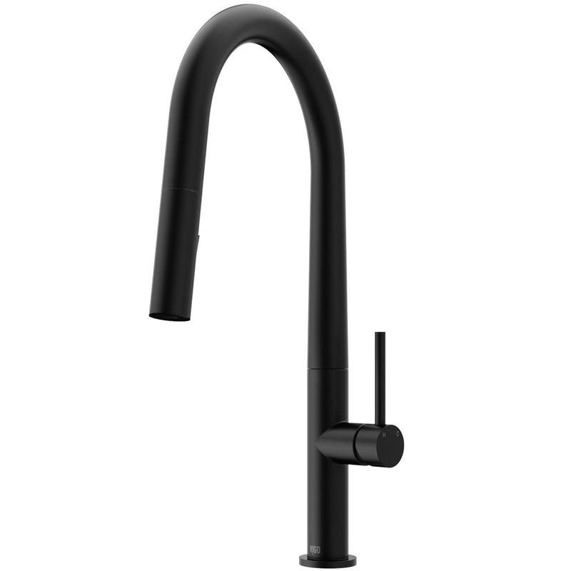 Greenwich Kitchen Faucet, Matte Black N9048