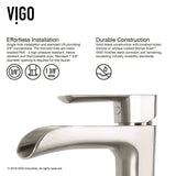 Hyacinth White Bathroom Sink/Basin Set with Niko Faucet and Square Composite Vessel