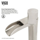Hyacinth White Bathroom Sink/Basin Set with Niko Faucet and Square Composite Vessel