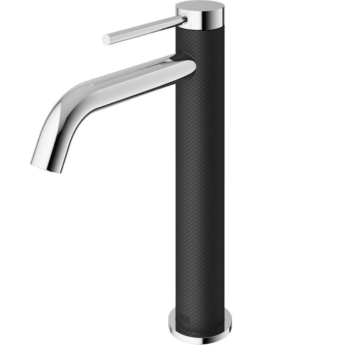 Lexington Single Handle Vessel Sink Bathroom Faucet with cFiber Body, Chrome