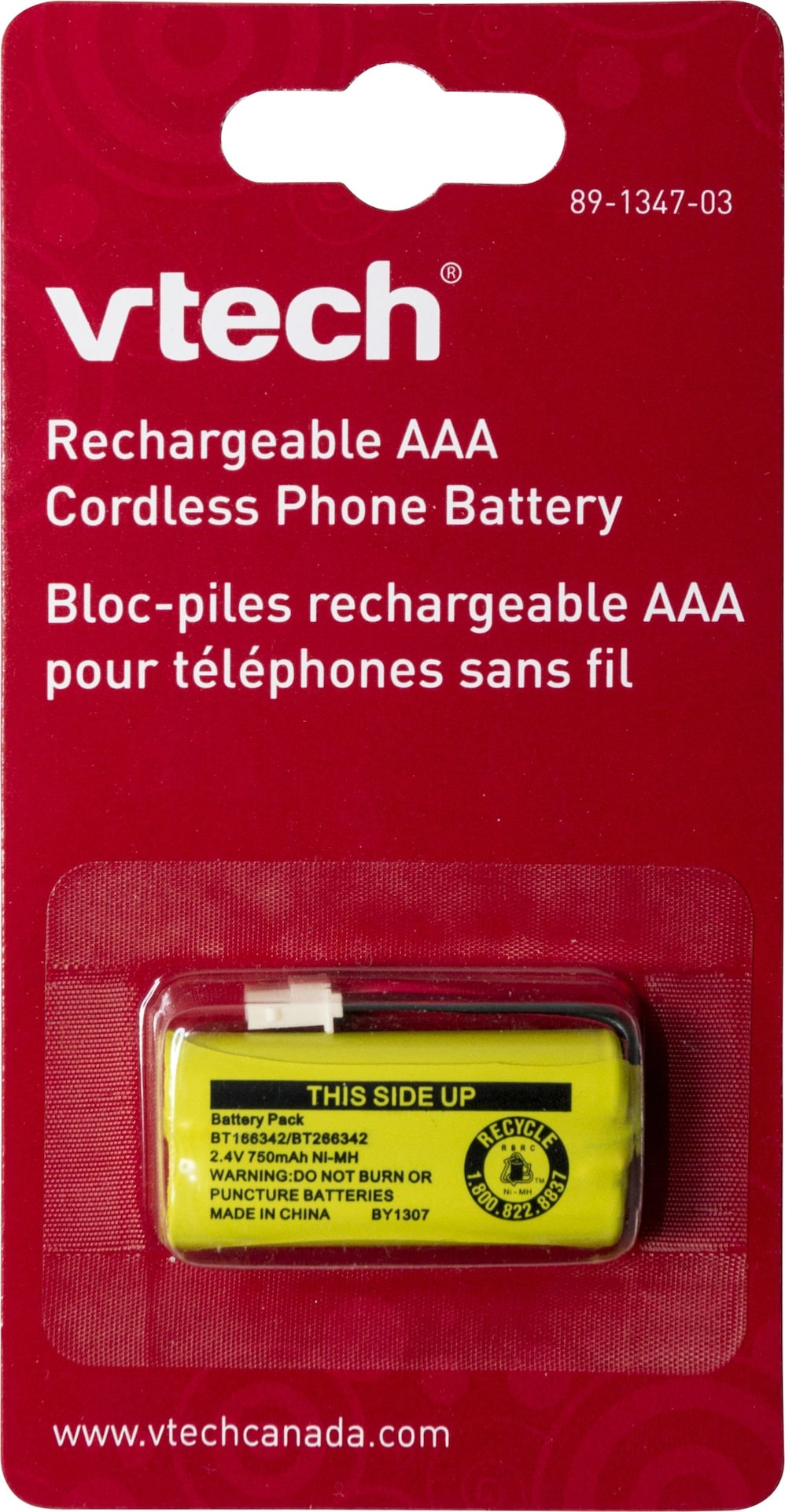 BT266342 Rechargeable AAA Cordless Phone Battery