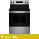 Whirlpool 30 in 5.3 cu ft. Electric 5 Element Range with Dual Radiant Elements