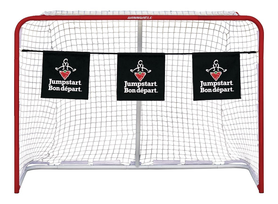 Steel Street Hockey Net with Bungee Targets, 60-in